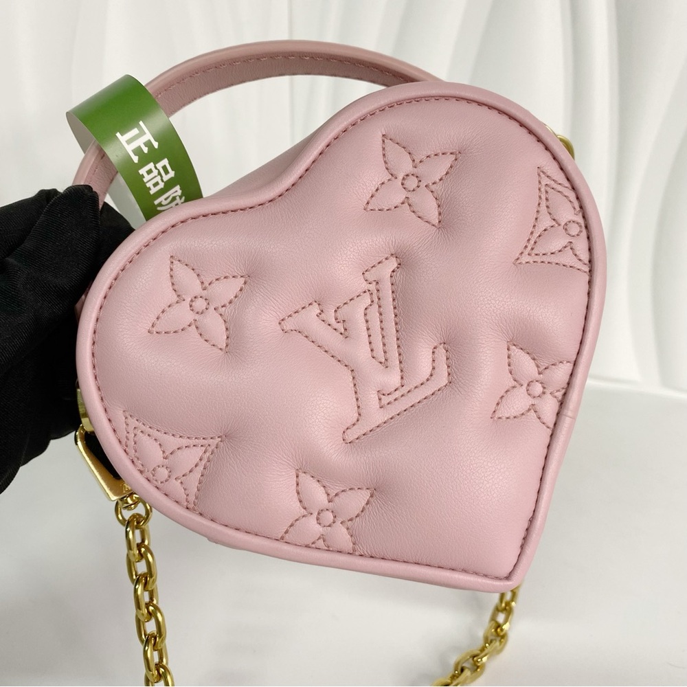 Louis Vuitton Bubble Gram Pop My Heart Pouch Pink - Picture 5 of 7